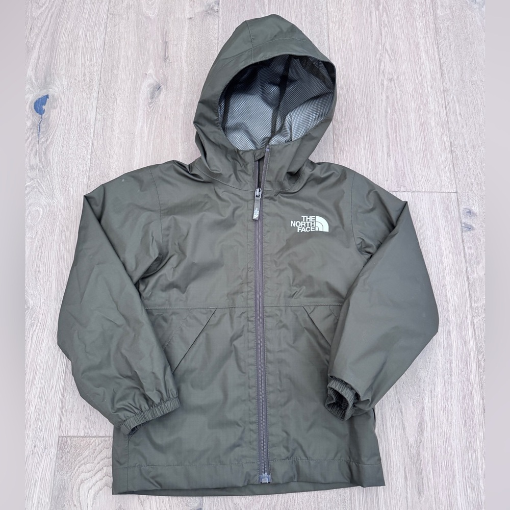 The North Face Olive Hooded Jacket kids size xxs/ 5